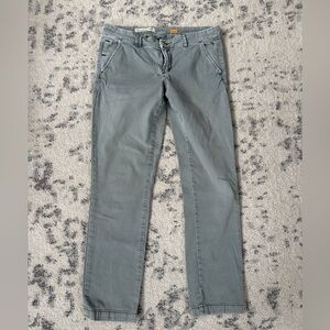 Anthropologie pilcro and the letter press Gray cotton hyphen Pants| size 28